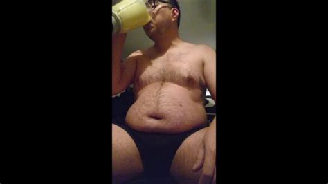 Chubby Gainer Drinking A Gainer Shake Pornhub Gay