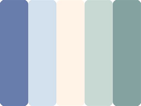 Blue Palette Green Palette Color Palette For Website Brand Palette