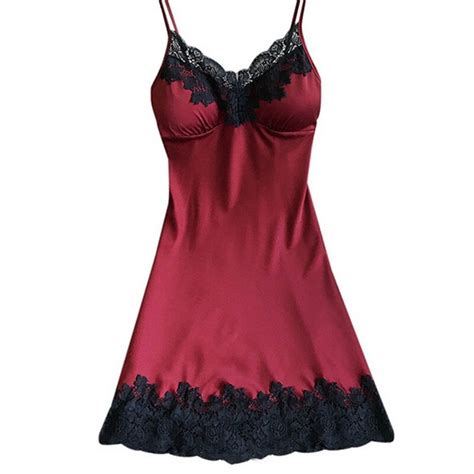 Vrouwen Nightgowns Sleepshirts Sexy Lingerie Slaap Vicedeal