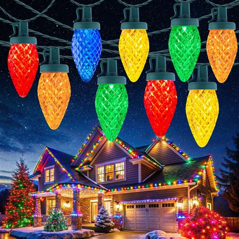 Commercial Grade Outdoor Christmas Lights Northlight LED Lighted