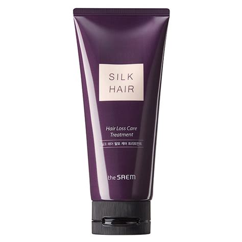 Укрепляющая маска для волос The Saem Silk Hair Anti-Hair Loss Treatment ...