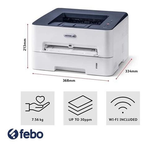 Impresora Laser Monocromo A4 Xerox B210 Wifi Integrado Usb FEBO