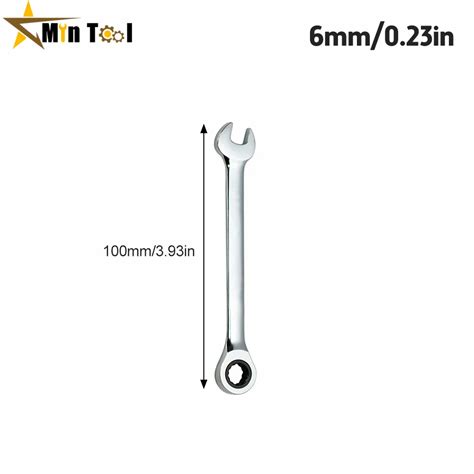 Гаечный ключ с храповым механизмом, 6,7,8,9,10,11 мм | AliExpress