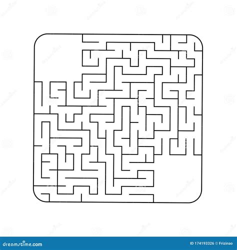 Labyrinthe Dabstact Jeu Pour Des Gosses Puzzle Pour Des Enfants