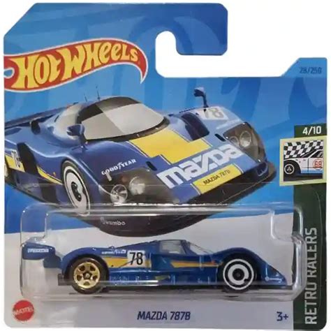 Mattel Hot Wheels Mazda 787B kisautó Játékbirodalom