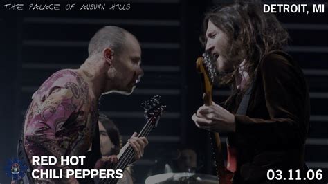 Red Hot Chili Peppers Detroit Almost Full Show Aud Amt Multicam Youtube