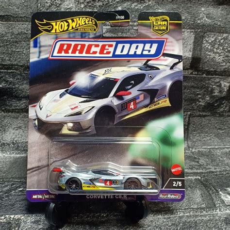 Hot Wheels Corvette C R Race Day Original Sni Free Protector Shopee Philippines