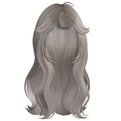 Wavy Anime Layered Grunge Wolfcut Ash Blonde Roblox