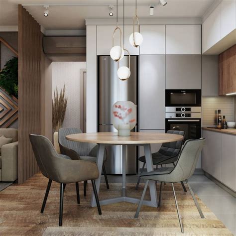 gray kitchen in modern style | Kitchen interior design decor, Home ...
