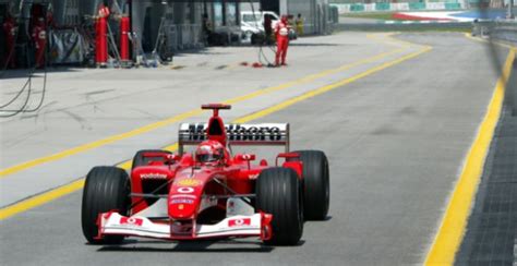 La Ferrari De Schumacher Championne Du Monde Mise En Vente Pour Une