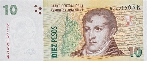 Quanto Vale 10 Pesos Argentinos - 10 Pesos - Argentine – Numista
