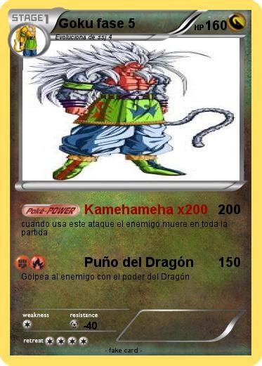 Pok Mon Goku Fase Kamehameha X Mi Carta Pok Mon