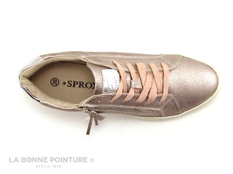 Achat Chaussures Sprox Femme Basket Vente Sprox 386771 Rose Nude