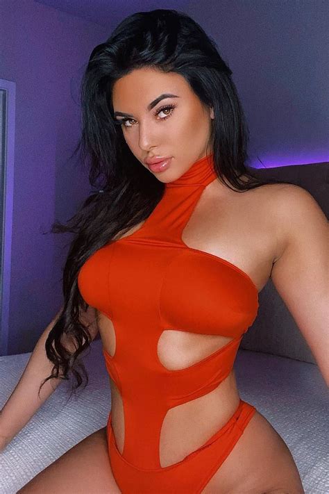 In My Element Cut Out Bodysuit Red Fashion Nova Bodysuits