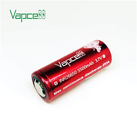 雷神 VAPCELL INR 26650 5500mAh 20A 連續放電 鋰電池 適合 電動工具大功率專用 露天市集 全台最