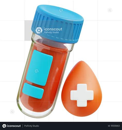 Blood Test 3d Icon Free Download Healthcare And Medical 3d Icons
