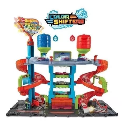 Pista Hot Wheels City Playset Lava R Pido Mega Torre Mattel Parcelamento Sem Juros