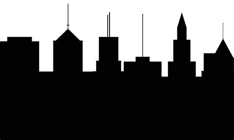 Skyscrapers Silhouette City Silhouette High Building Silhouette