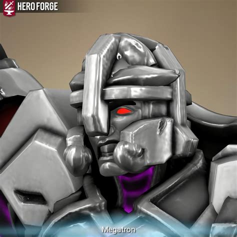 Leader of the Decepticons- Megatron! : r/HeroForgeMinis