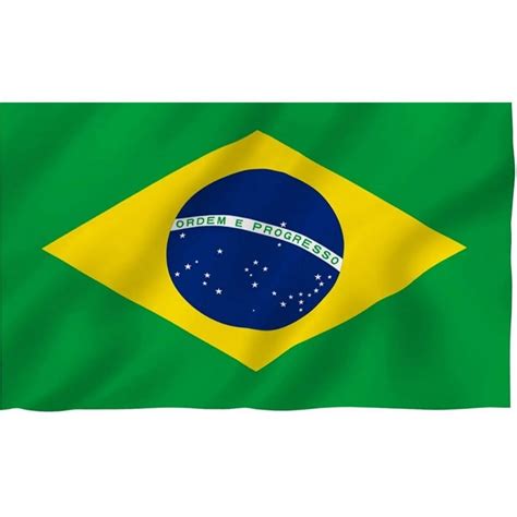 Bandeira Do Brasil Em Poli Ster M X M