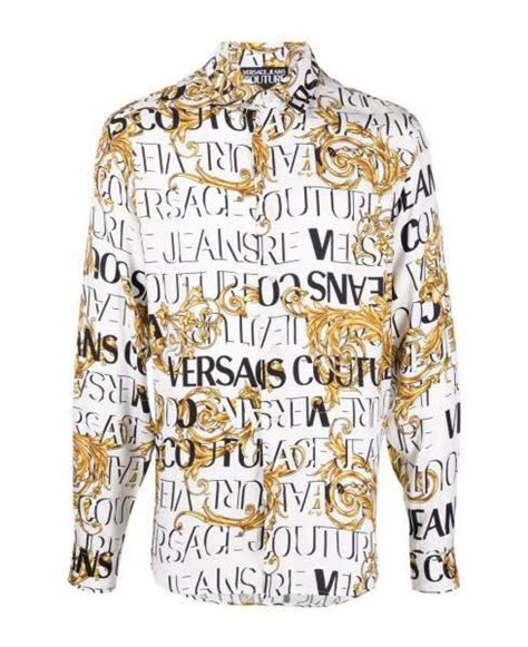 Versace Baroque Print Shirt Editorialist
