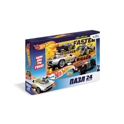 Origami Пазл 24 Hot Wheels Быстрее арт 05899 12 купить с доставкой по выгодным ценам в