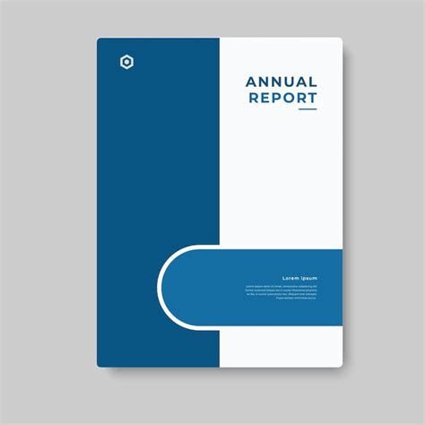 Premium Vector Annual Report Template Business Cover Design