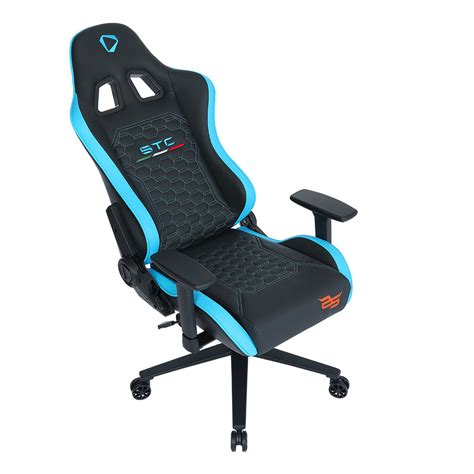 OneX STC Years Limited Edition Hardcore Gaming Chair Black Blue PC EB Games Australia