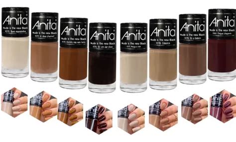 Kit Esmaltes Anita Coleção Nude Is The New Black MercadoLivre