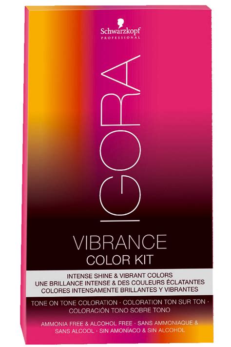 Schwarzkopf IGORA VIBRANCE Color Kit Intense Shine Vibrant Colors