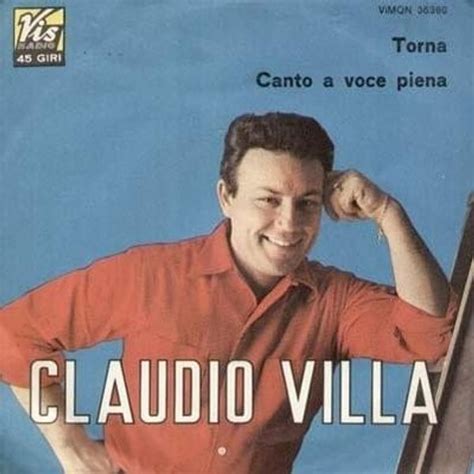 Claudio Villa Canto A Voce Piena Torna Lyrics And Tracklist Genius