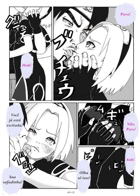 O Segredo de Sakura Doujinshi Naruto Pornô Hentai Home