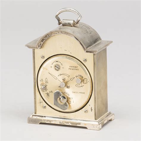 Swiza Tempus Fugit Carriage Alarm Clock Bukowskis