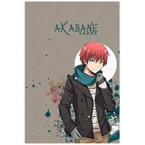 Affiche Danimation Assassination Classroom Akabane Karma 5