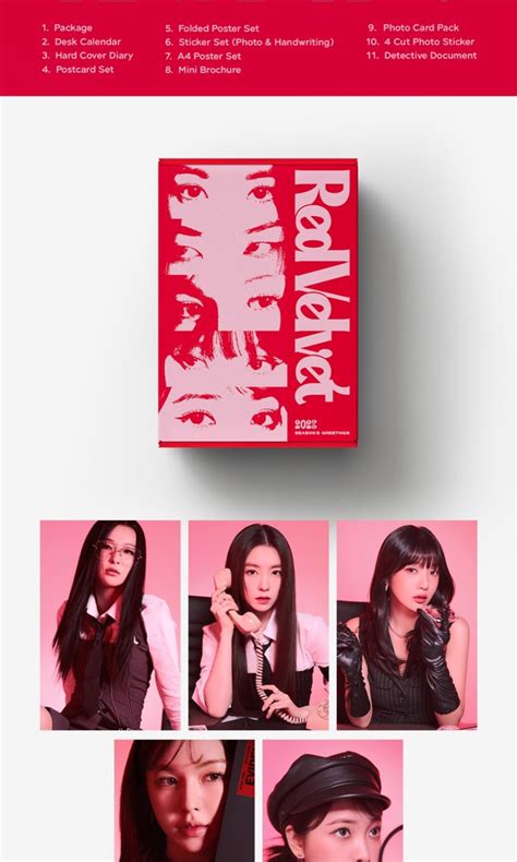 Secured Order Sharing Of Red Velvet 2023 Season Greeting Hobbies