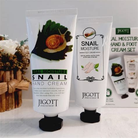 Набор кремов для рук и ног с экстрактом слизи улитки Крем для рук ...