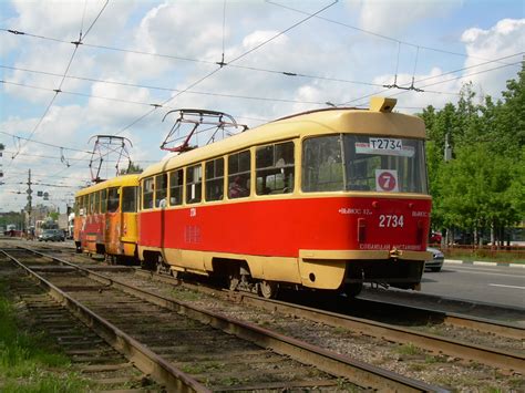Нижний Новгород, Tatra T3SU № 2734 — Фото — Городской электротранспорт
