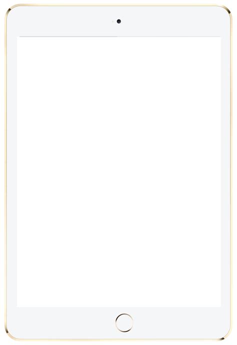 White Ipad Png