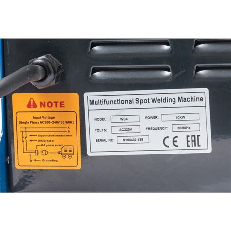 Multifunctional Spot Welding Machine NORDBERG WS4 220V