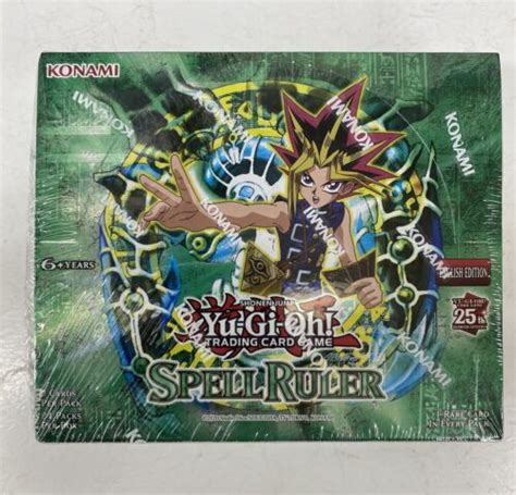 Konami Yu Gi Oh Spell Ruler Booster Box 25th Anniversary Edition SEALED