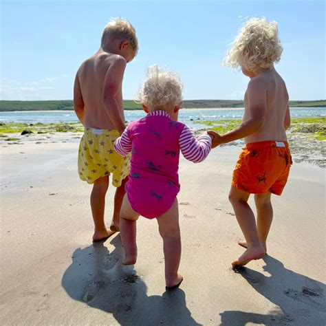 Long Sleeve Swimming Costume - Pink