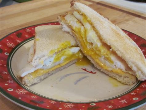 The Girly Girl Cooks Fried Egg Sandwich