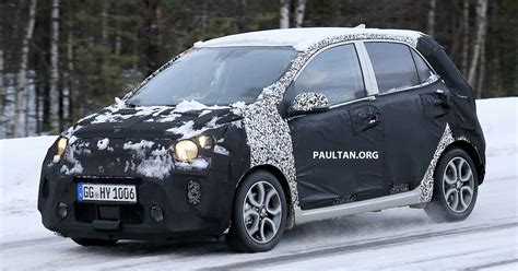 Kia Picanto Facelift Spyshots Paul Tan S Automotive News