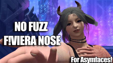 No Fuzz Viera Nose For Asymfaces Xiv Mod Archive