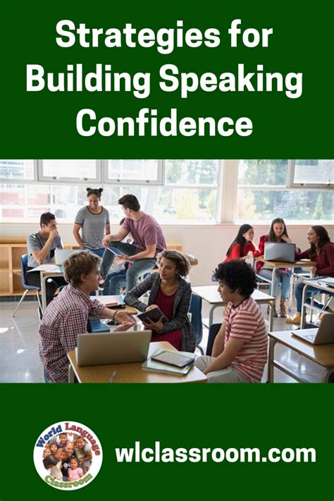 Strategies For Building Speaking Confidence World Language Classroom