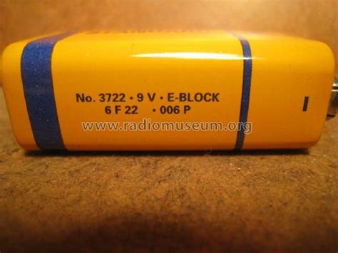 Standard 6F22 Power-S Varta Accumulatoren-Gesellschaft m.b.H.; Berlin ...