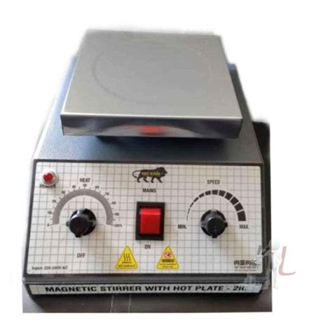 Sesw 2l Stainless Steel Magnetic Stirrer With Hot Plate Magnetic Bead