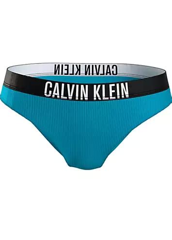 Calvin Klein Logo Print Bikini Briefs Freemans