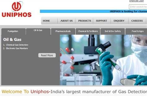 uniphos acquires gas detection tube business  msa germany