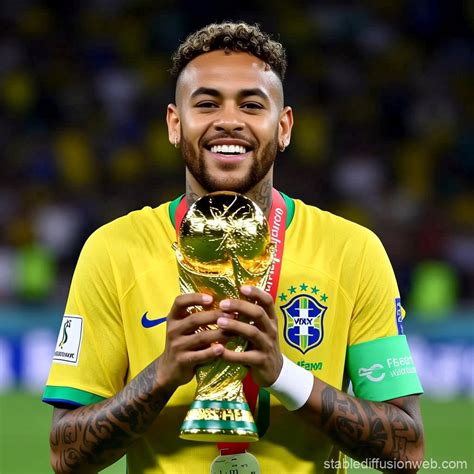 neymar   world cup  prompts stable diffusion